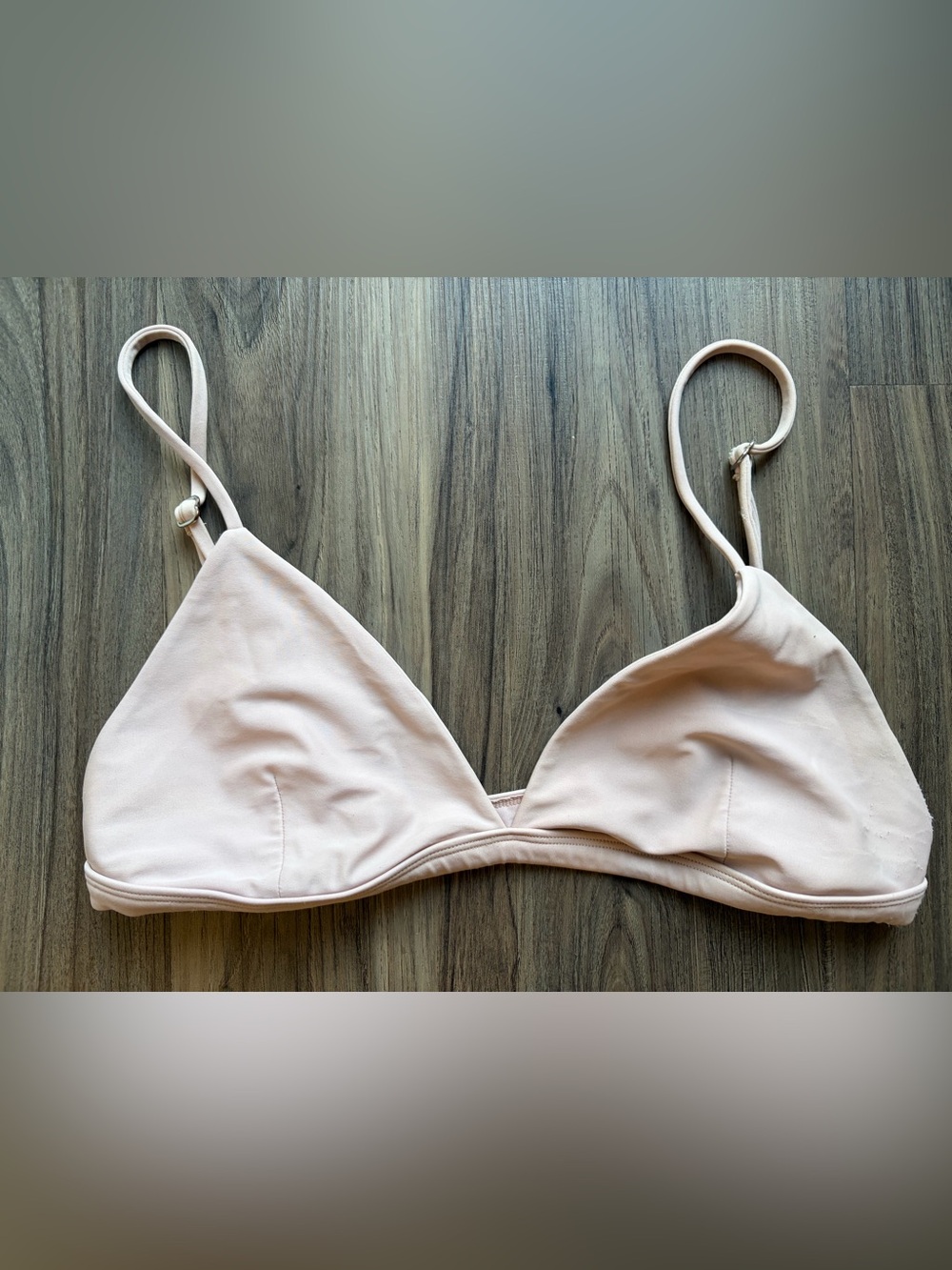 MIKOH Blush Triangle Bralette